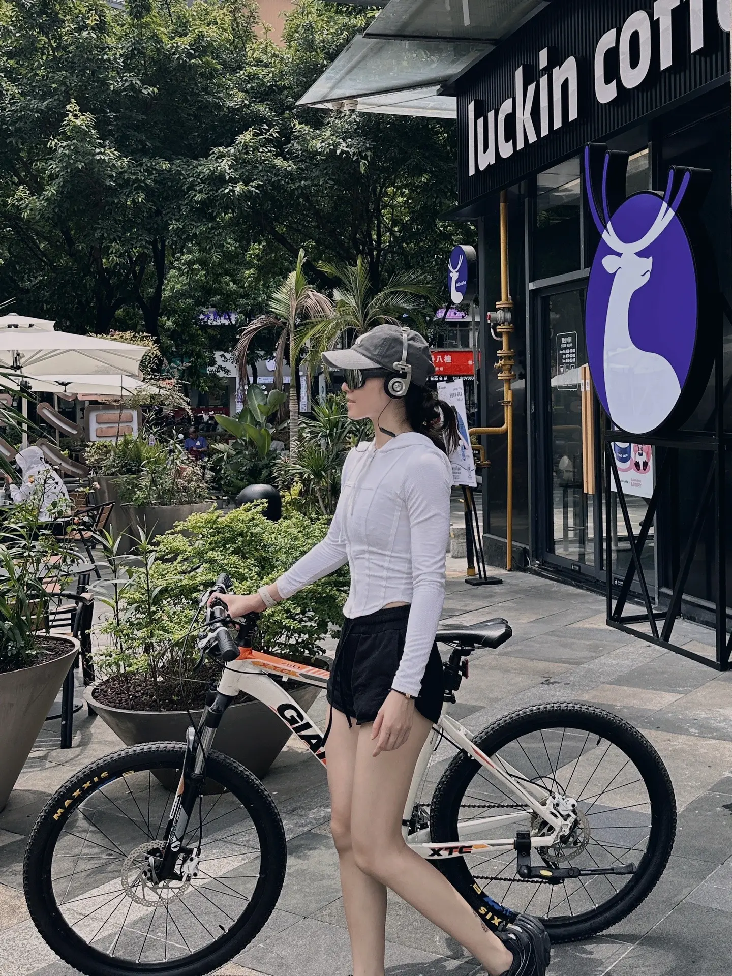 没健身的时候，除了在想你，还有骑行🚴。
