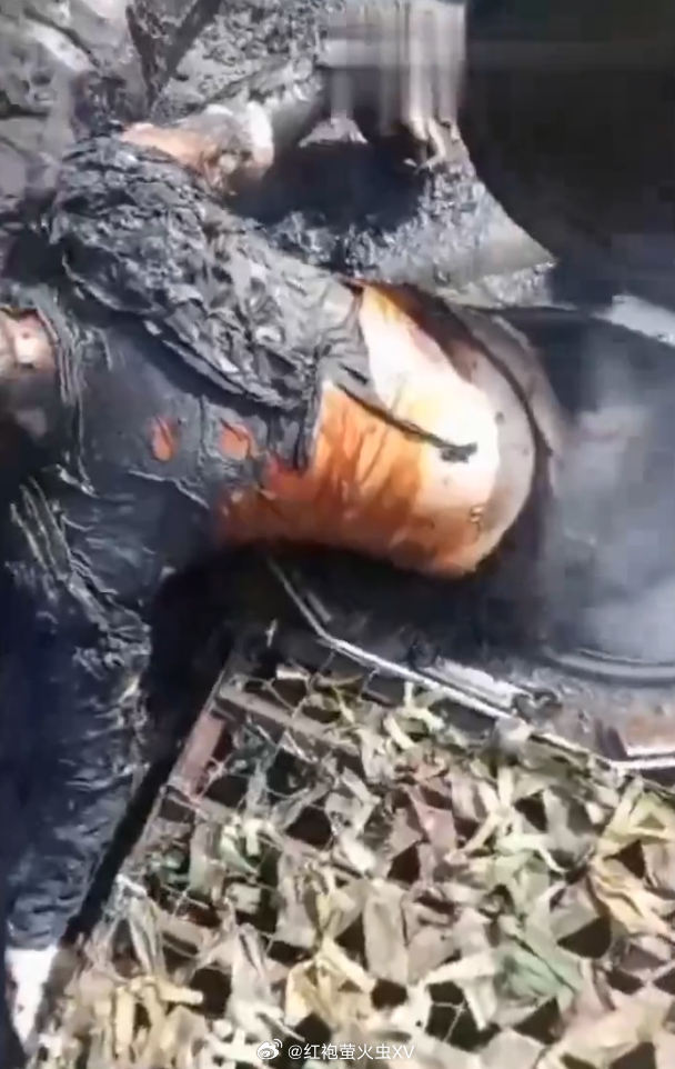 俄乌战争 俄军“康乃馨”（2S1 Gvozdika）火炮改装的突击车。大概率是被