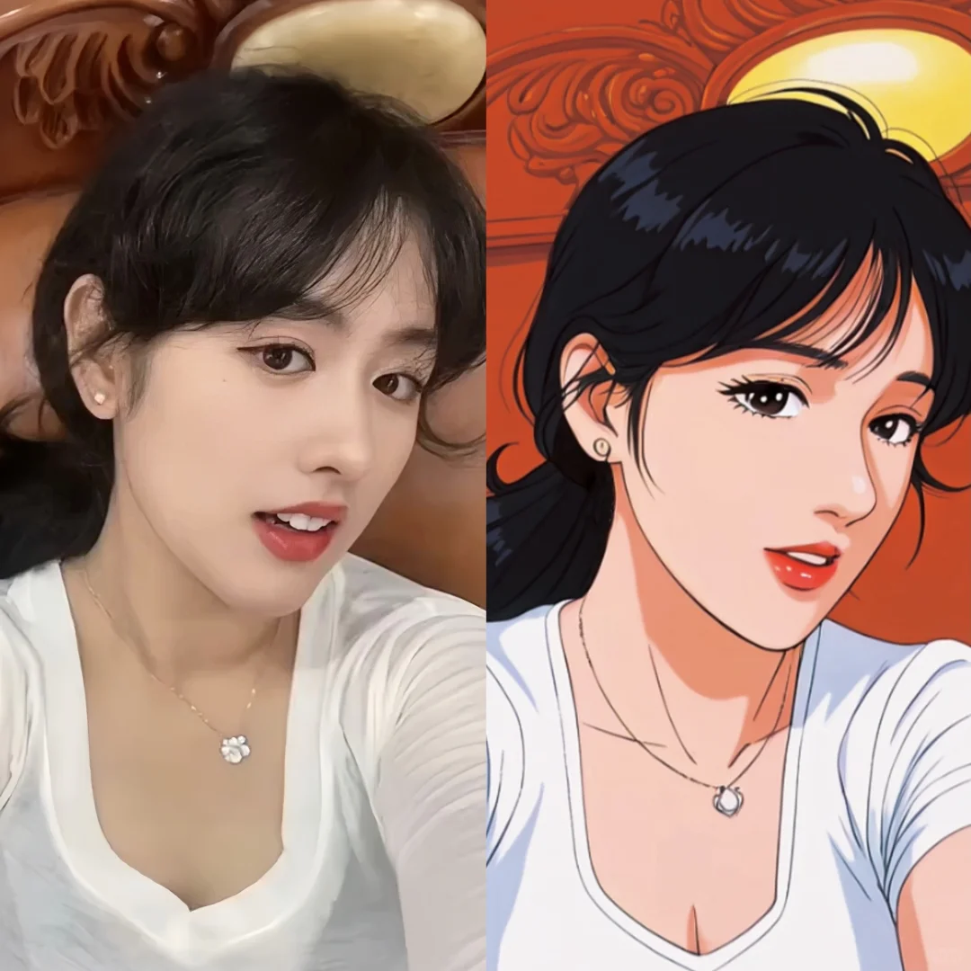 不是？！姐 你从漫画里出来的吧？