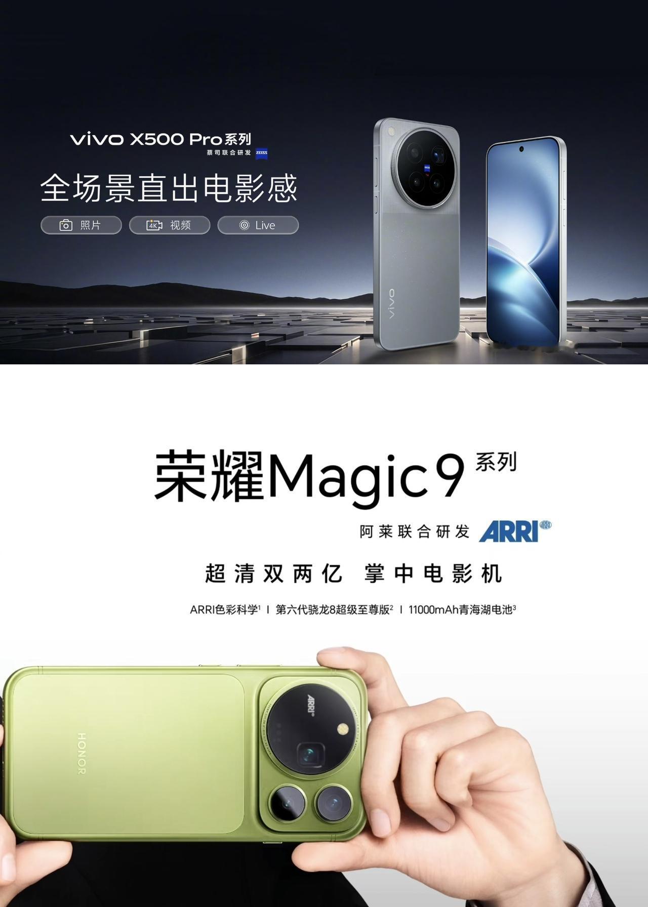 今年ProMax大乱斗中目前就两个品牌官方宣发的“电影”关键词，已经发布一周的主