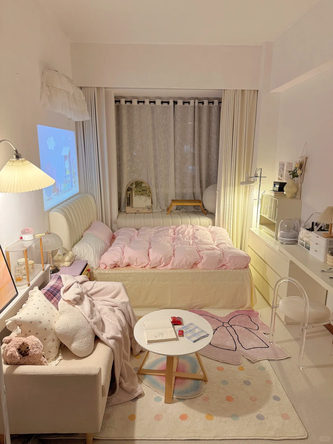 谁懂呀！小卧室这样布置太舒服啦~