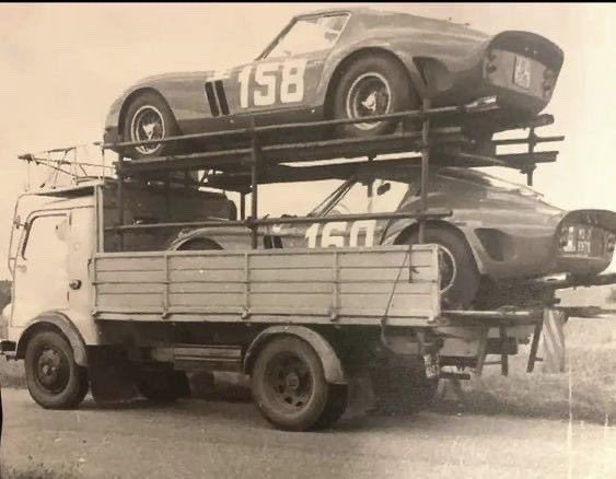 1962环法汽车赛，底盘代号3809 GT（158号）和3445 GT（160号