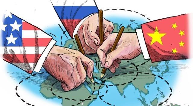 当前的局势看起来乱，但是有一个共通点：中美俄这三个点，都在整合周围的小国。尽管它