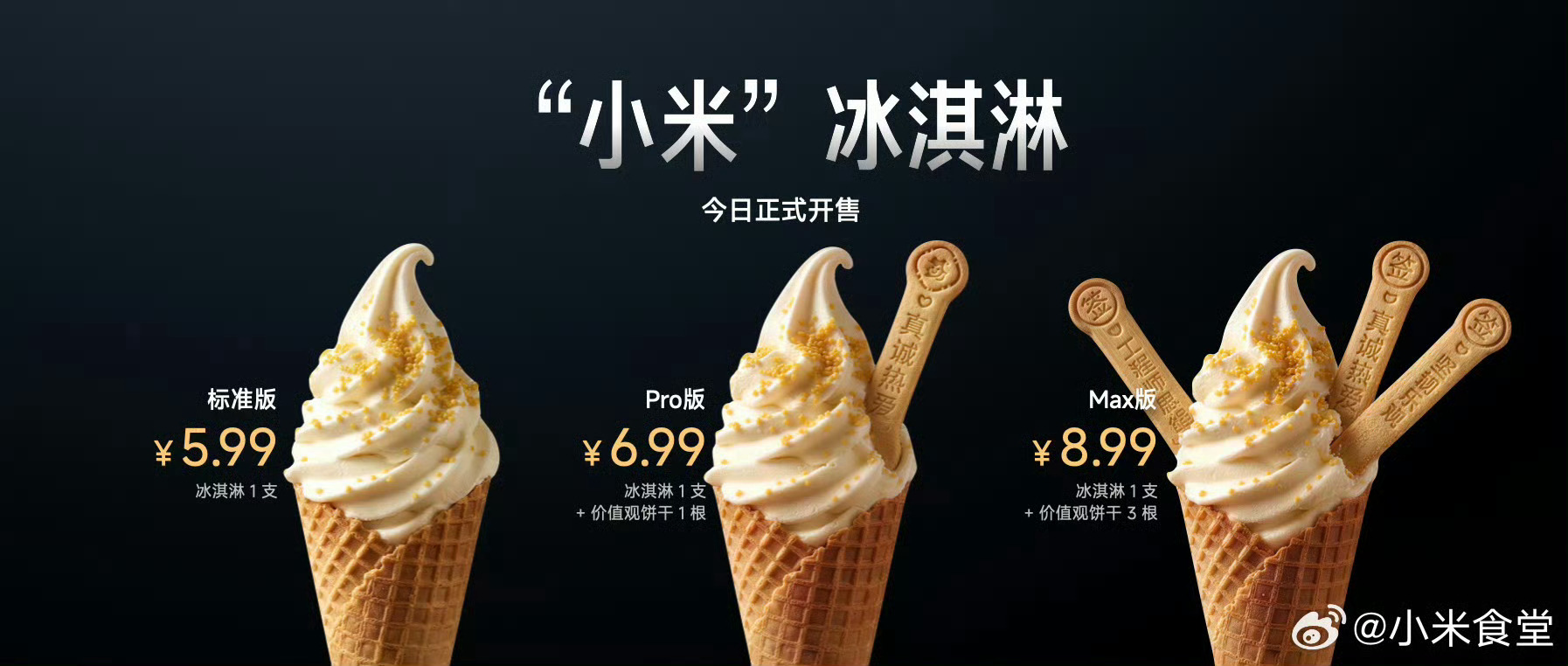 雷军否认小米冰淇淋商品化小米冰淇淋将仅作为内部福利供应，目前没有任何对外商品化售