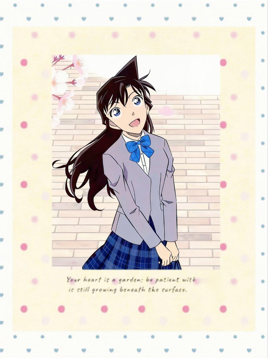 毛利兰🍨毛利兰心动时刻 珍藏在相机里的学姐！ 