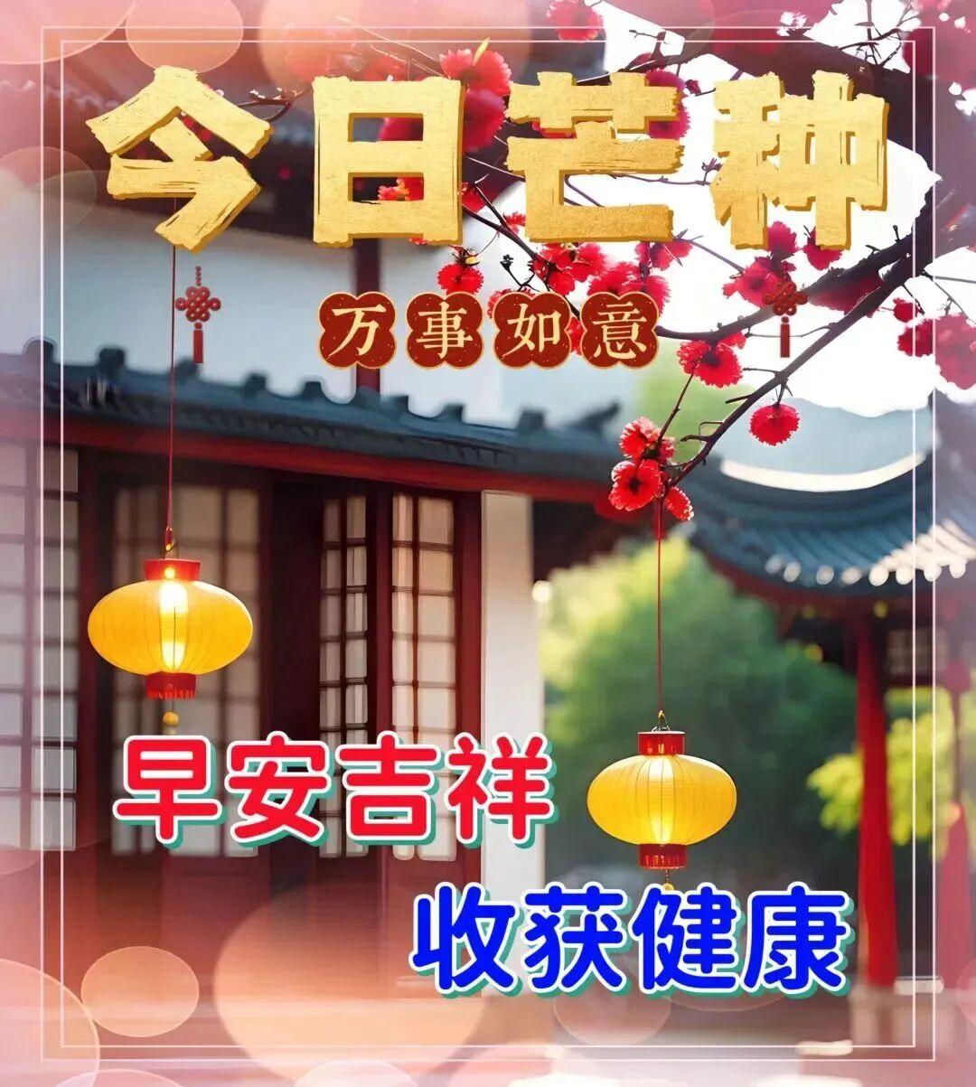 芒种时节，岁月不会亏待每一个认真付出的人，你流下的汗水，终会变成累累硕果；你积蓄
