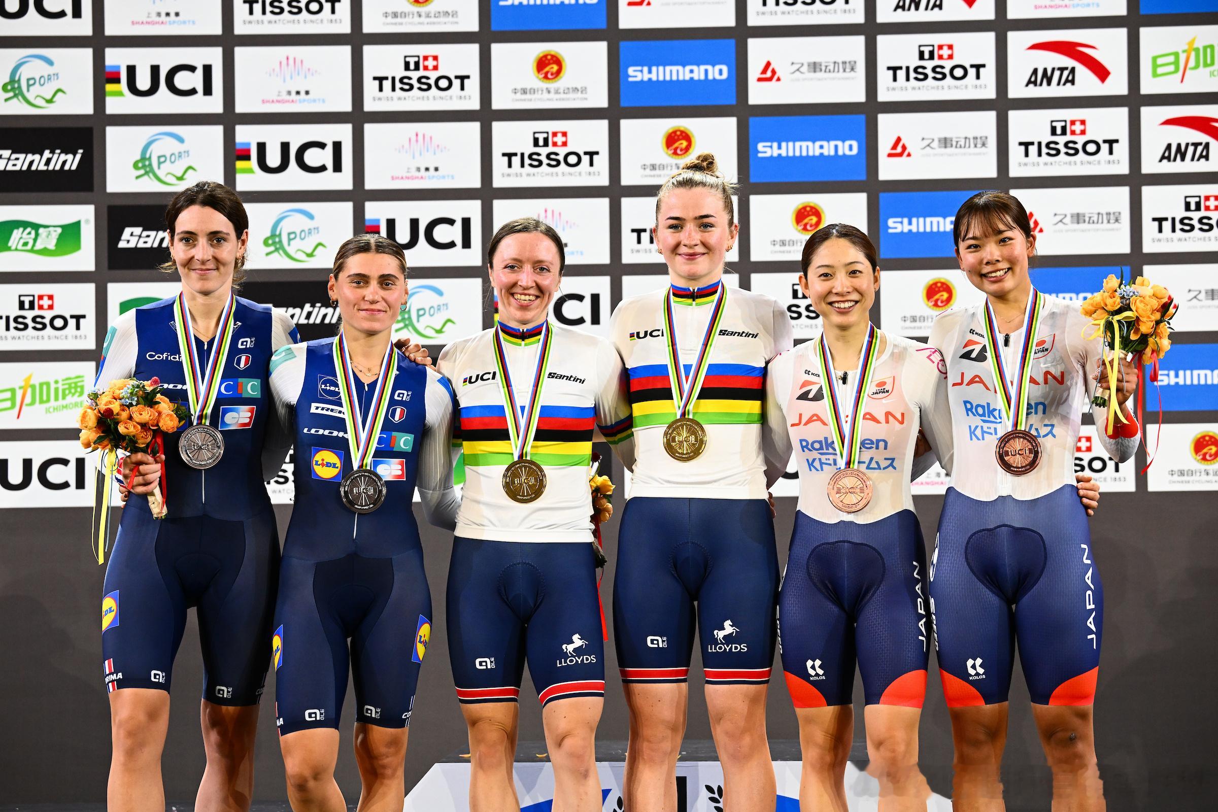 2026天梭国际自盟场地自行车世锦赛第四天收官，今日共决出4项冠军🏆女子麦迪逊