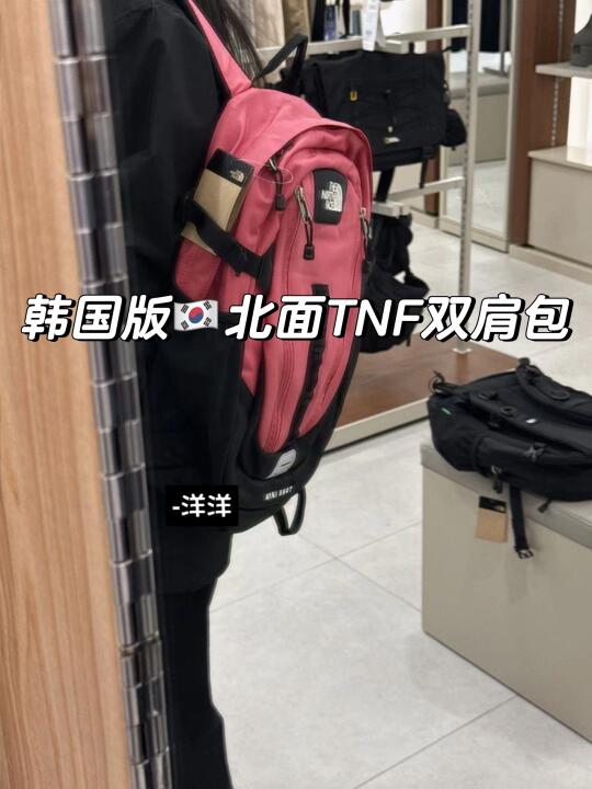 百搭时尚平价双肩包分享｜韩国版TNF北面