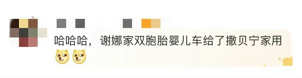 谢娜家双胞胎婴儿车给了撒贝宁家用又是熟人局！看撒贝宁和谢娜的相处就知道了！ ​​