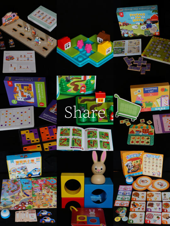 越玩越聪明 | 2-6岁儿童不闲置不鸡肋桌游