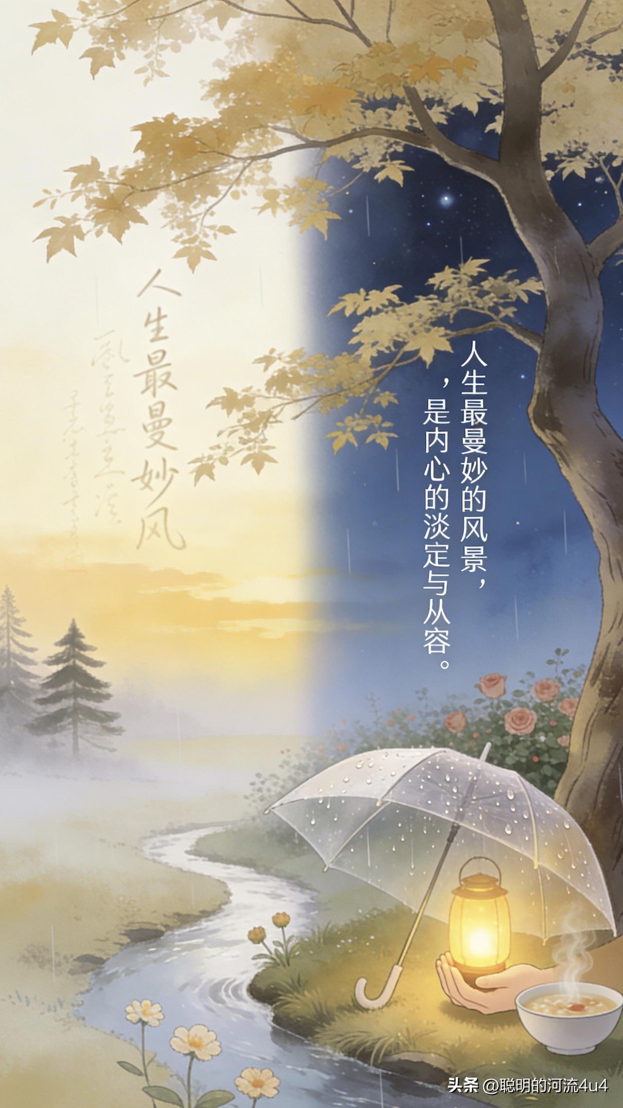 “不必活成别人剧本里的主角，你自己的故事，哪怕平凡，也是限量版。”


人生如戏