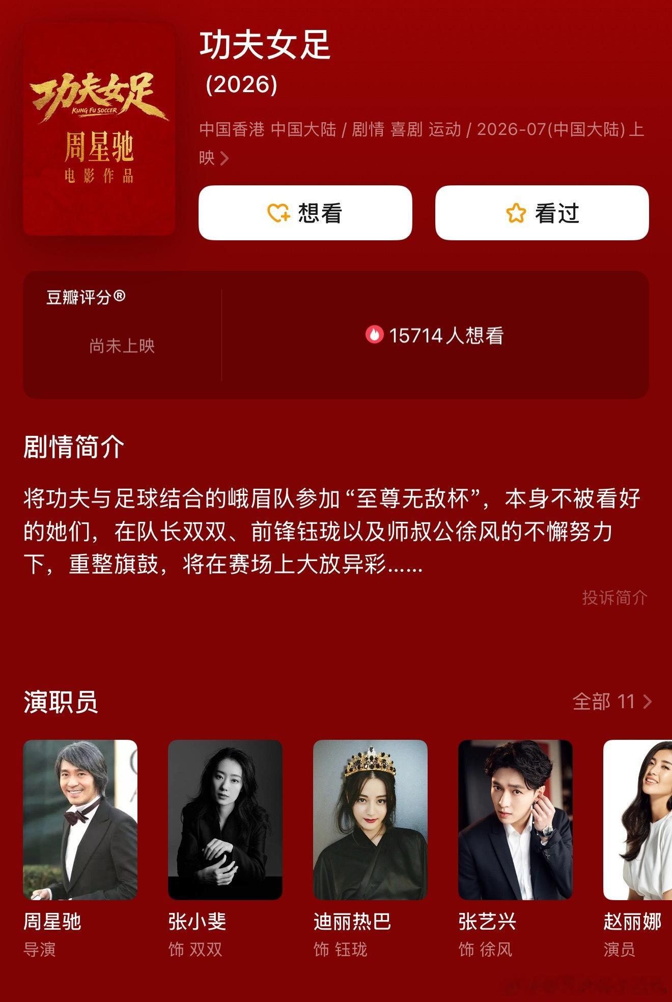 星爷的作品题材不断地炒之前的冷饭。隐约感觉星爷这部《功夫女足》电影上线后会晚节不