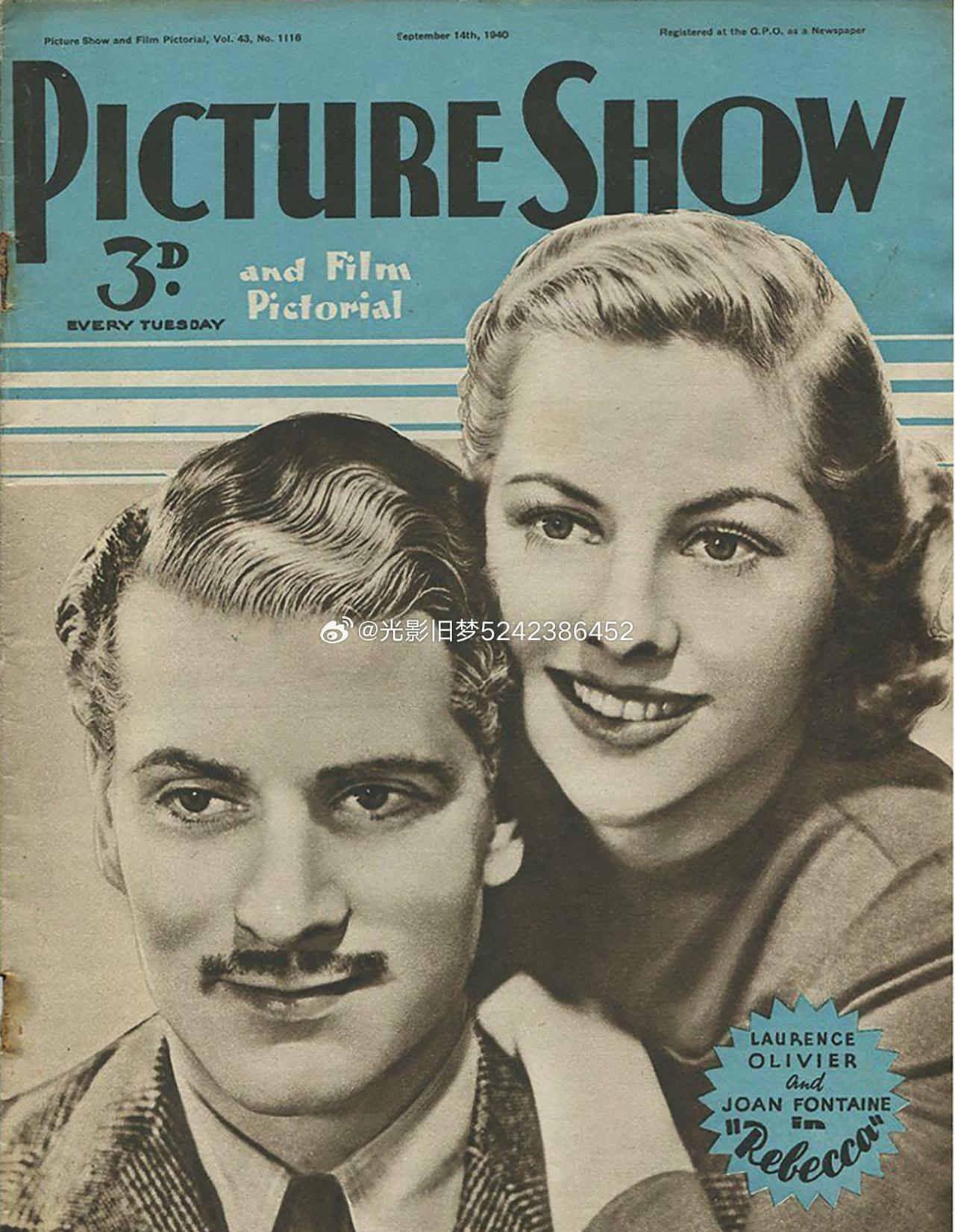英国老牌电影周刊 Picture Show and Film Pictorial