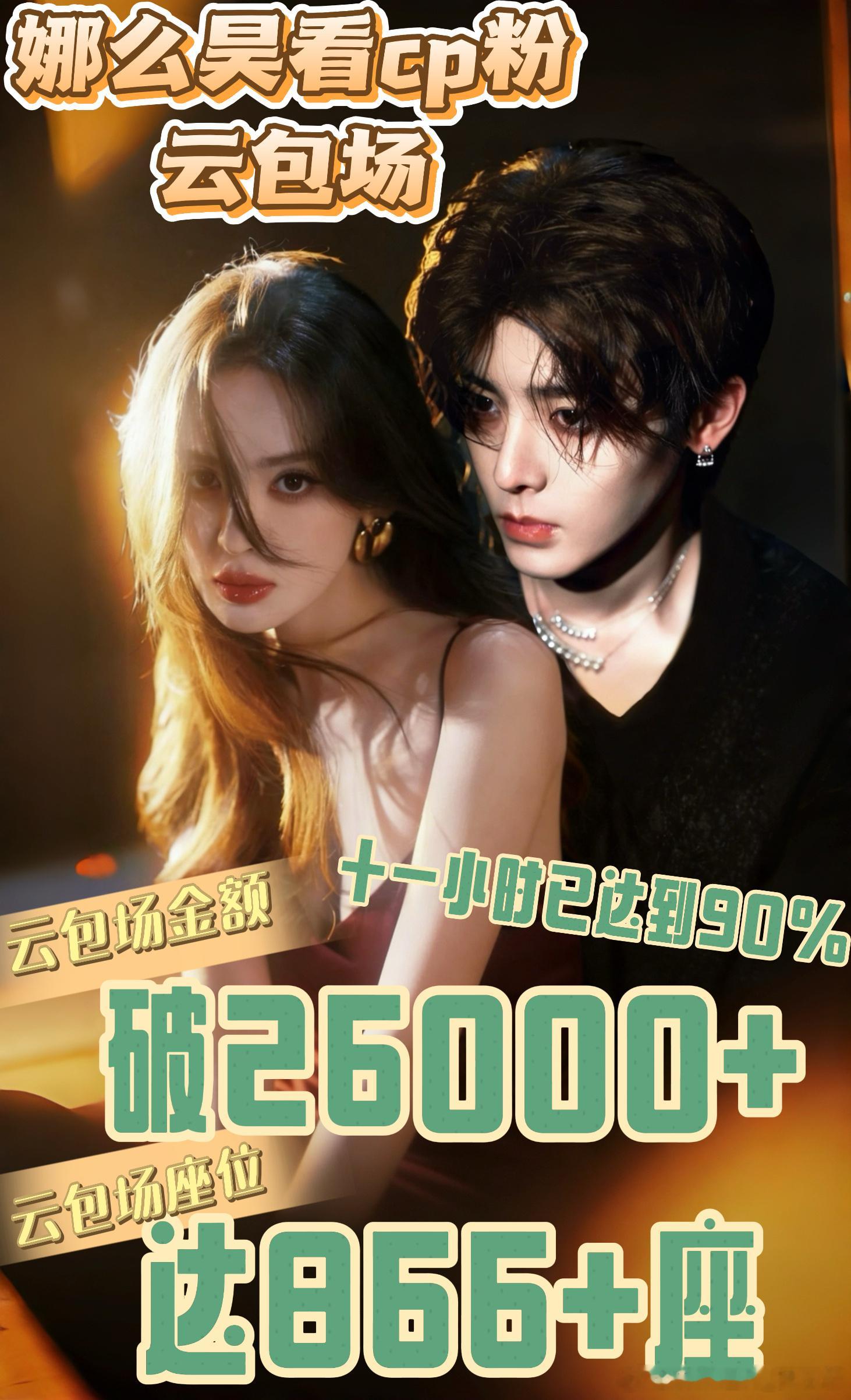 娜么昊看  娜么昊看cp粉 【十一小时已达90% 云包场💰破2.6W云包场座位