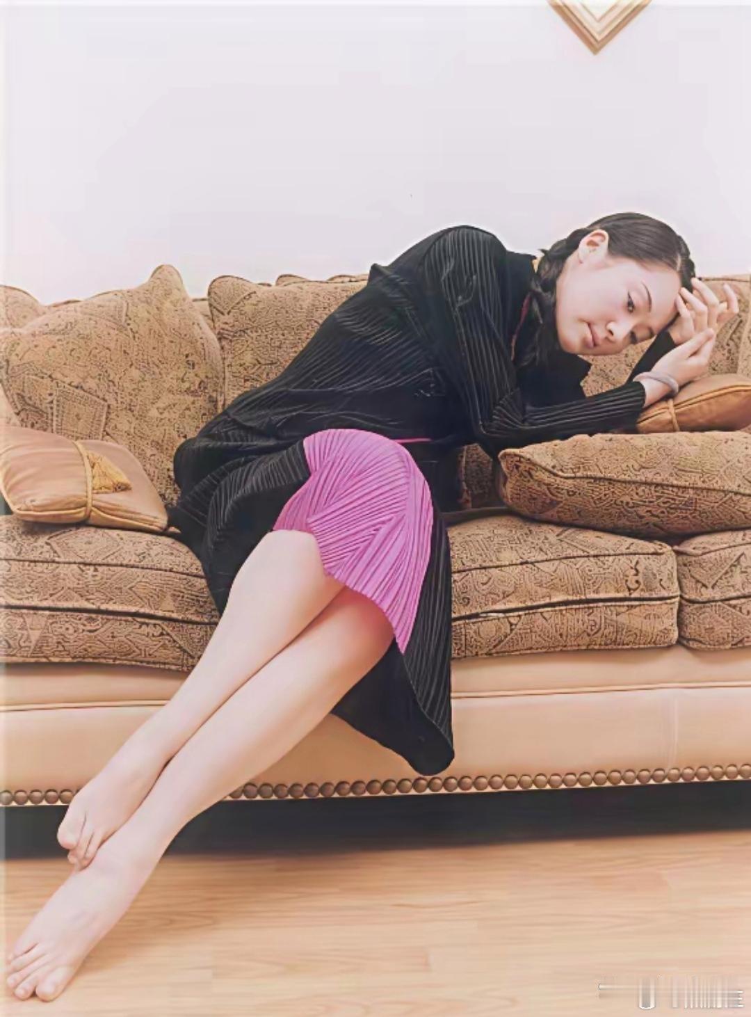 许晴年轻的时候。 ​​​