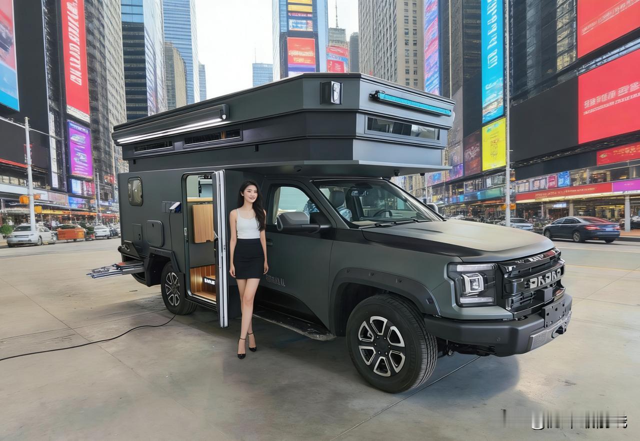 升降顶房车有哪些优势升降顶优势太明显了，首先是能够提高通过性，特别是小型旅居车更