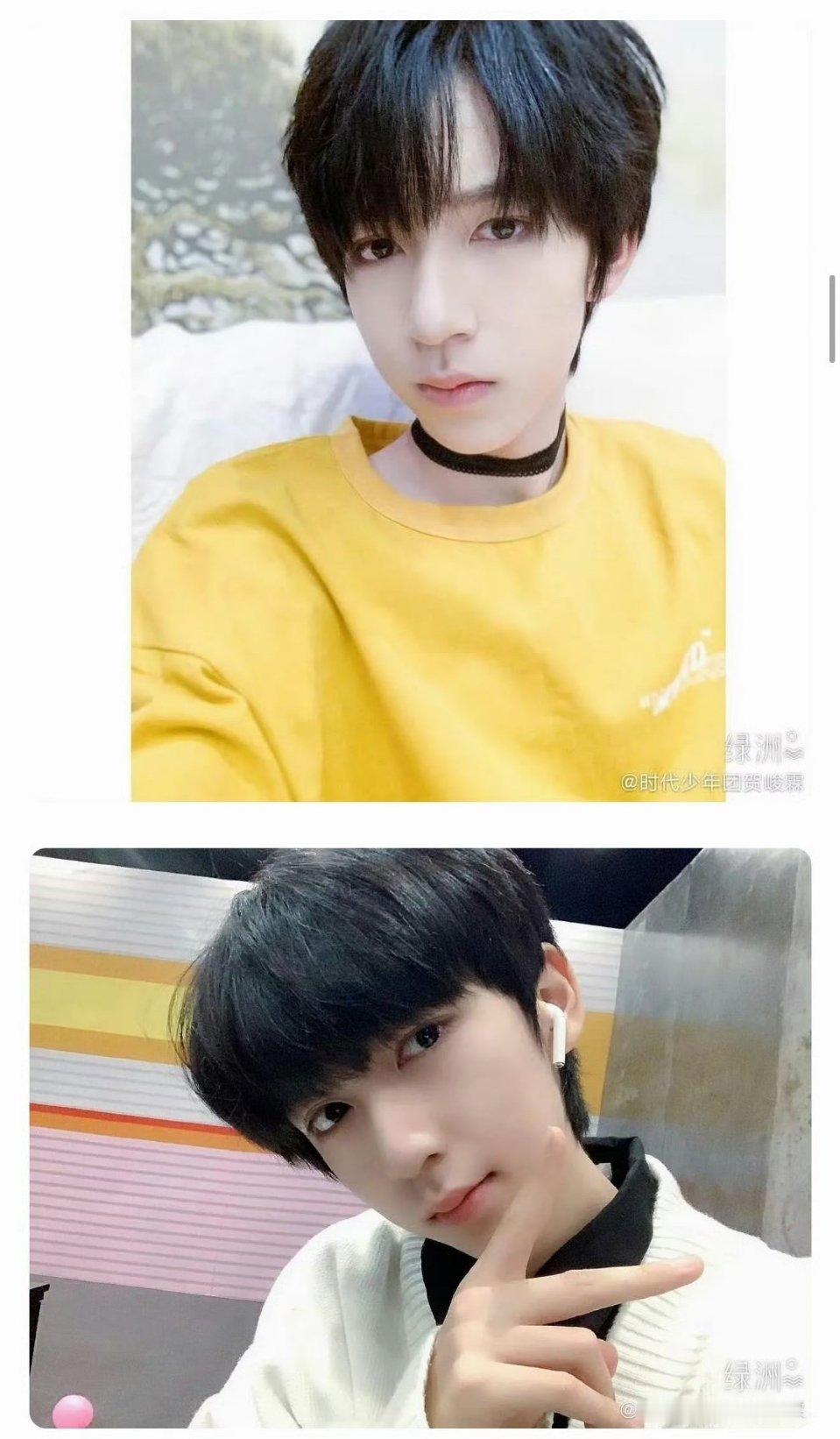 五代练习生沈子航手机壳有贺峻霖贴纸 TF家族五代沈子航被扒手机壳贴满师兄贺峻霖贴