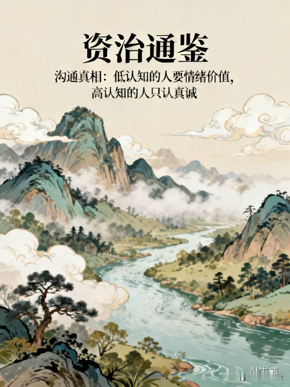 《资治通鉴》沟通真相：低认知的人要情绪价值，高认知的人只认真诚

先讲个真事。我