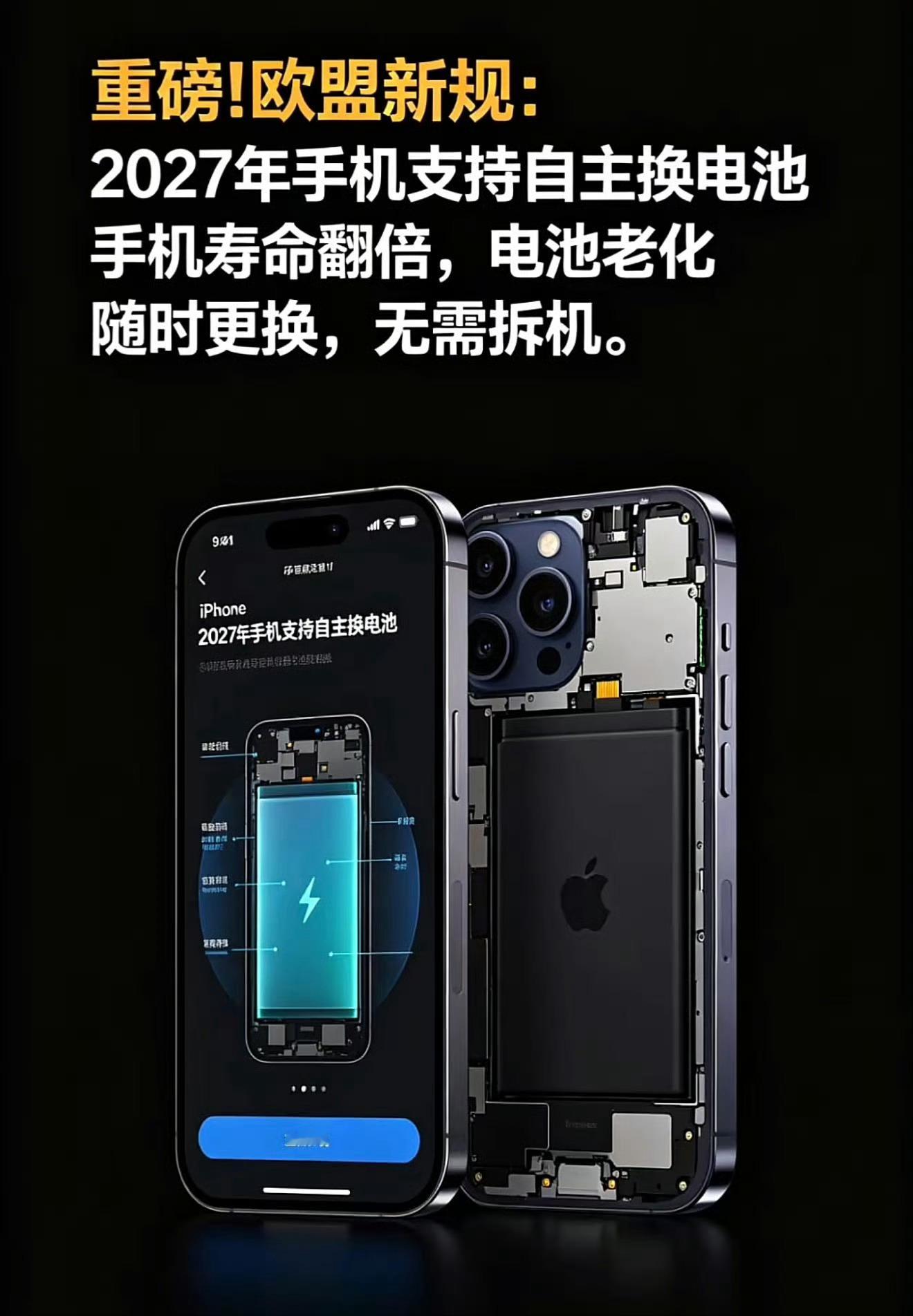 好奇，不拆机怎么更换电池