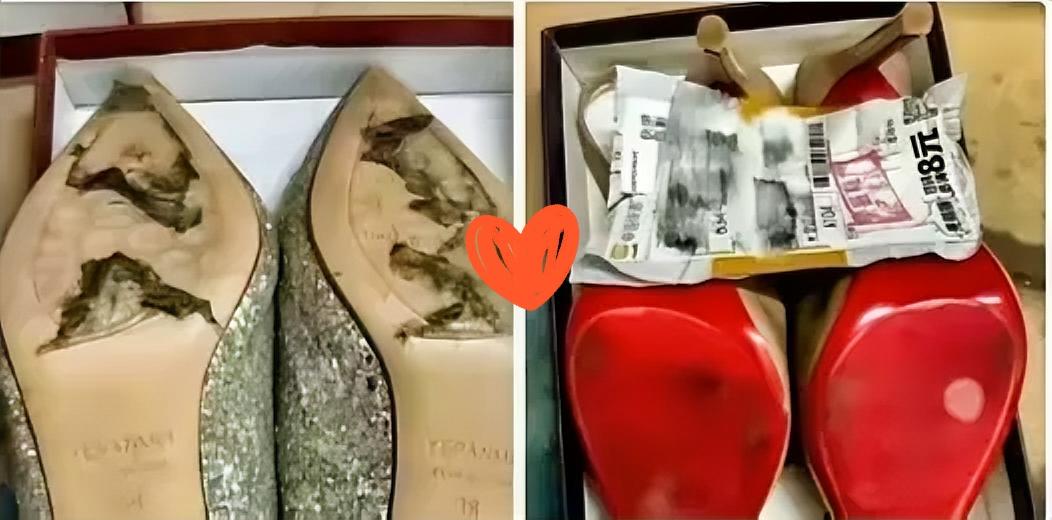 新娘结完婚就把婚鞋退了，商家收到货直接懵圈：这是穿了一天还是穿了一年啊？一新娘结