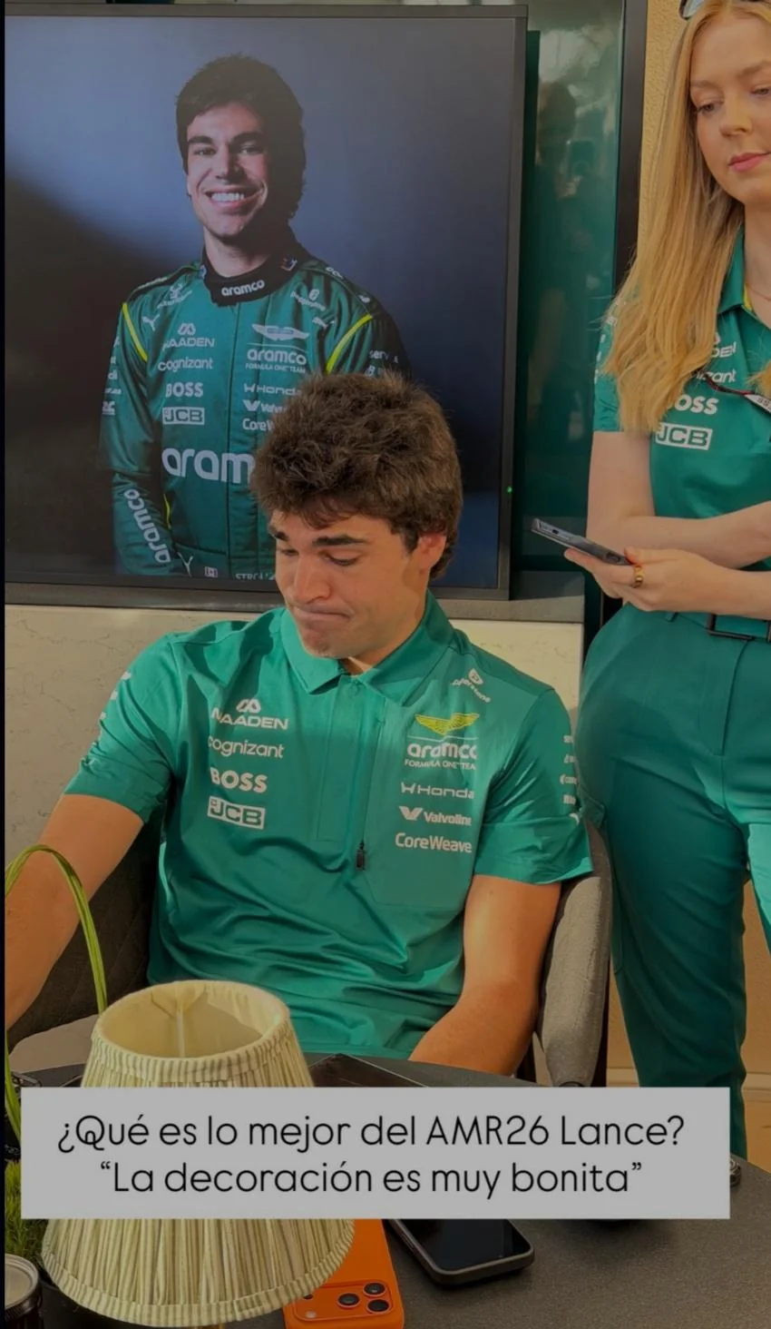 斯托尔昨天接受采访时的表情，和后面的定妆照形成了鲜明对比😢F1 2026F1季