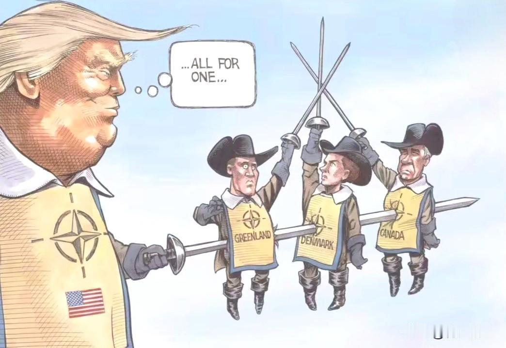 看到格陵兰岛这新闻，真是又想笑又觉得无语。美国这回直接开撕，把欧洲八个国家搞得手