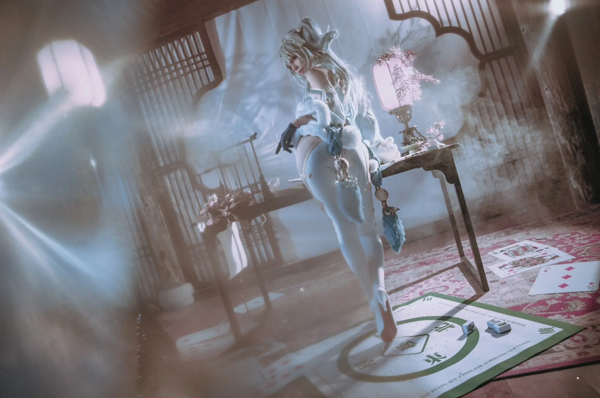 云图计划 轮到教授摸牌了哦，这可是最后一张