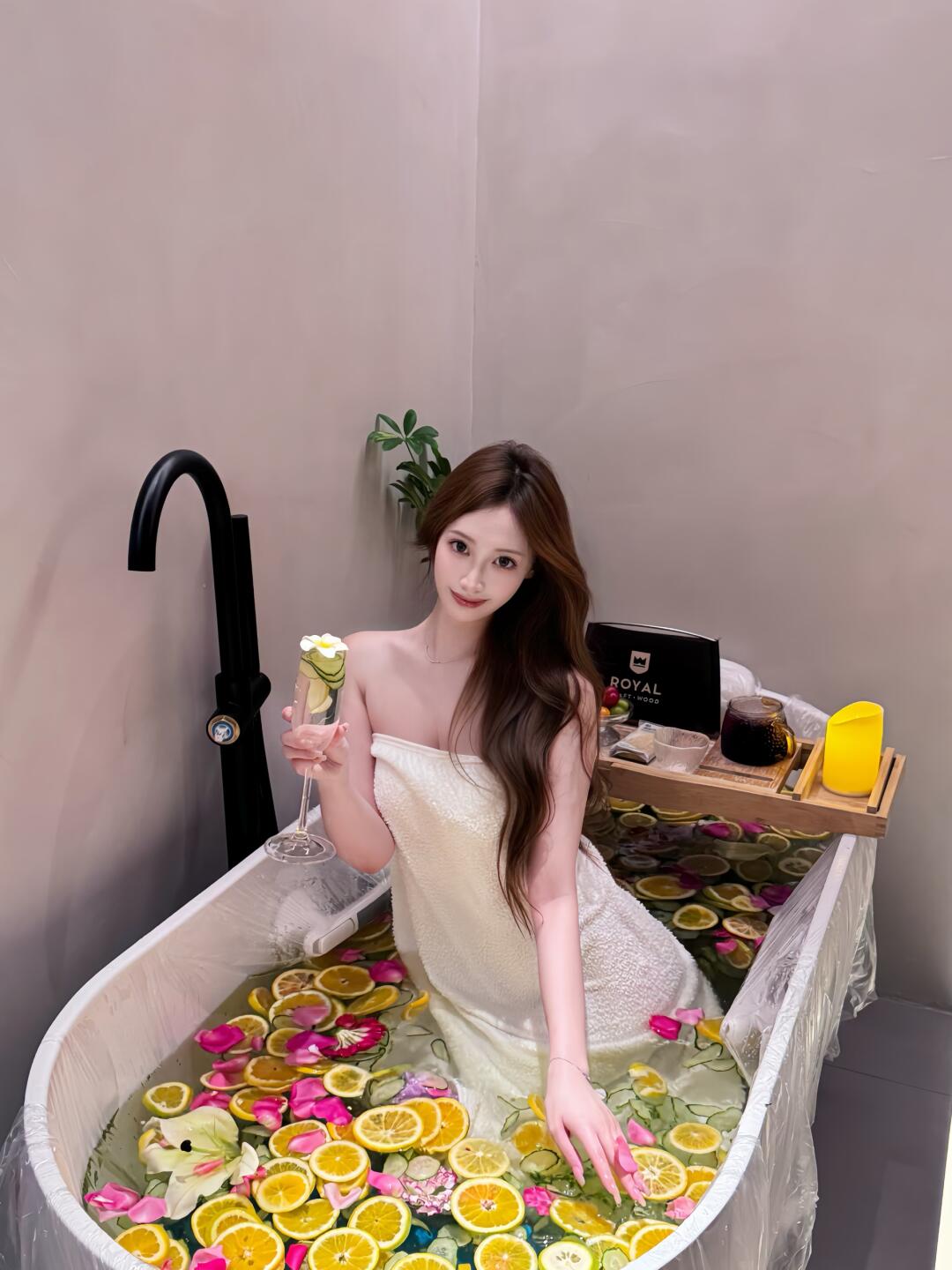 仙女巴厘岛鲜果浴🍊🍋‍🟩🥒