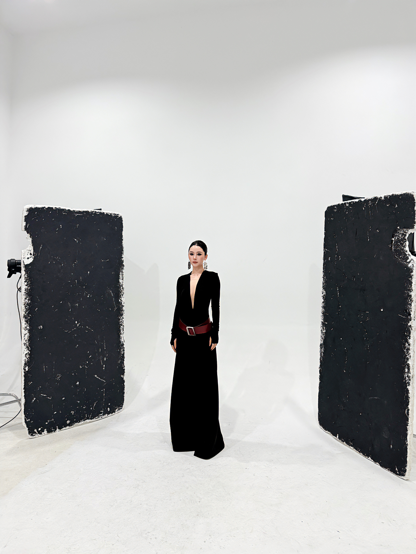 hello时装周演员胡珈怡御姐原相机 live直出！！！惊呼！！太期待这组成片了