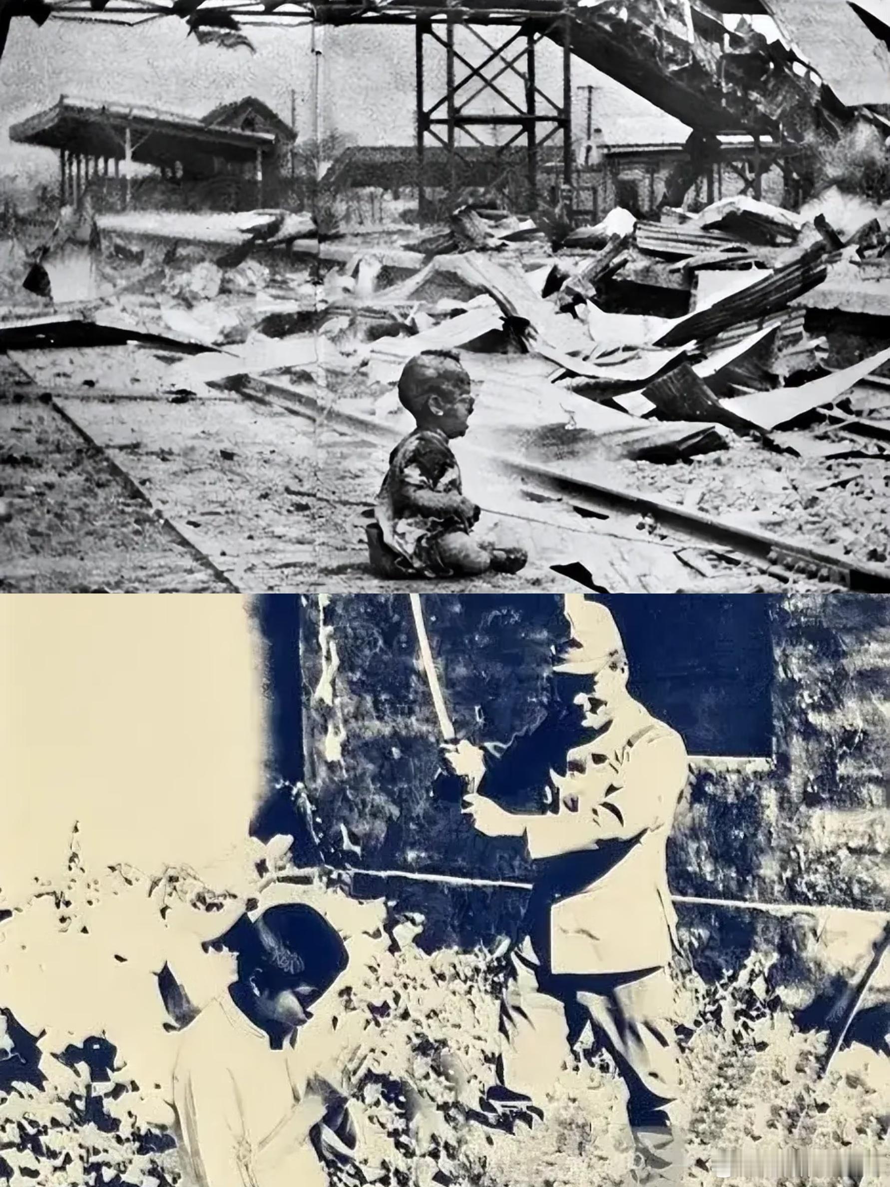 一边是被虐杀一边是新生命诞生 战火中的母爱，最深沉也最强烈。丁玉娇在绝境中迎来新