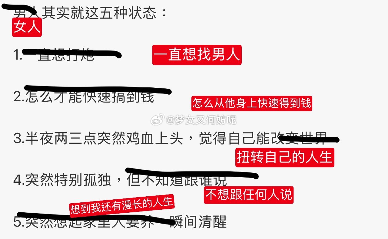 我 