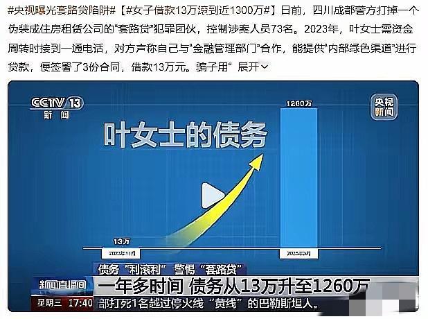 借13万滚成1260万，三套房子被强制执行？这事儿最吓人的根本不是高利贷，是司法