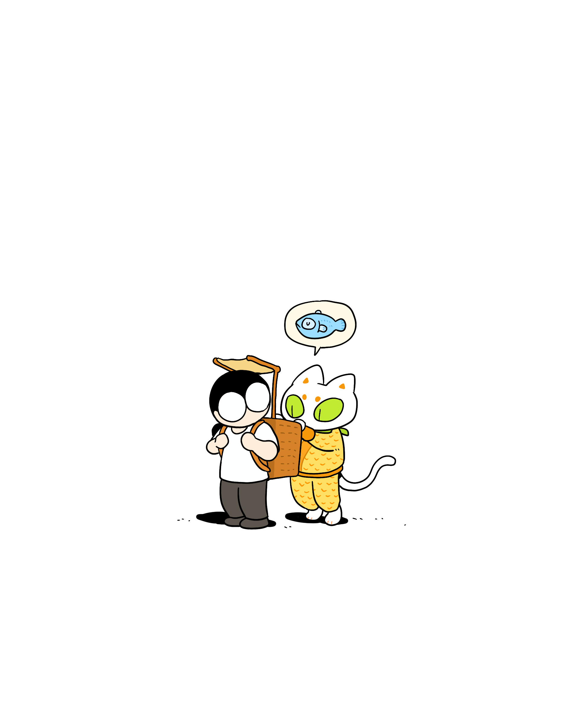 摸鱼 