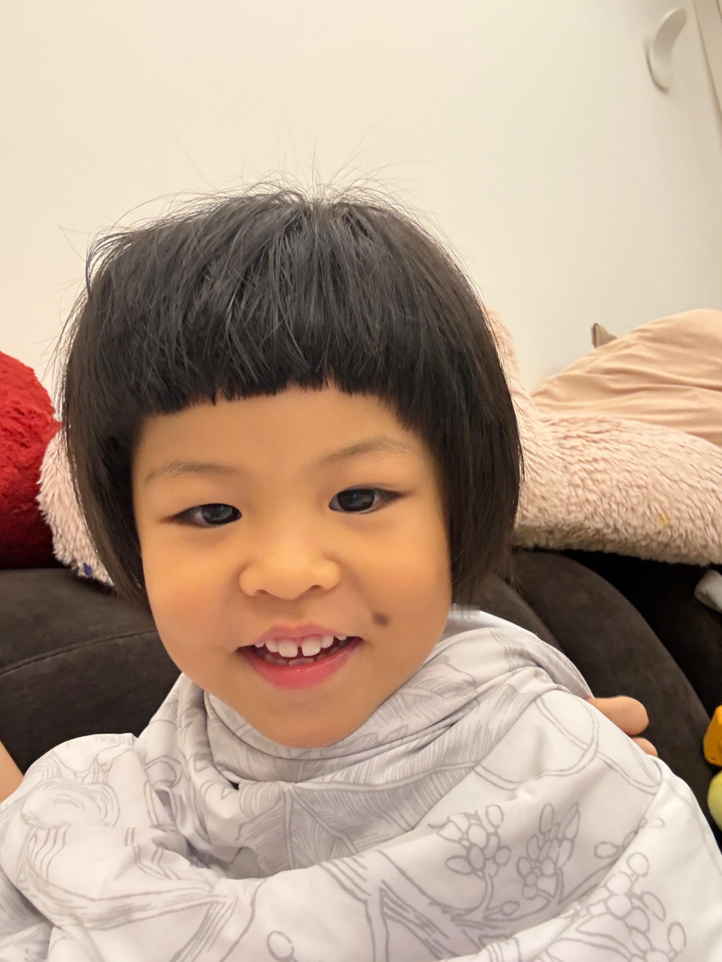 这发型啥意思洗完以后变成电视了 
