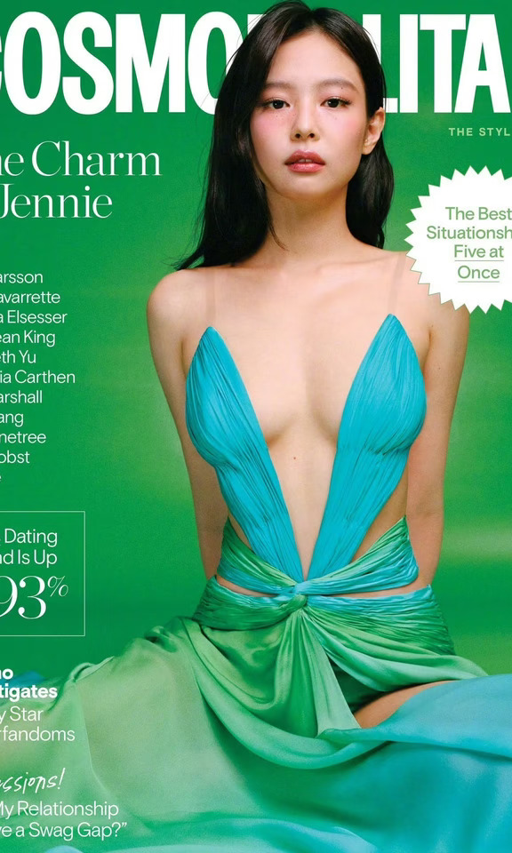 Jennie 美版COSMOPOLITAN 秋季刊六封来袭
