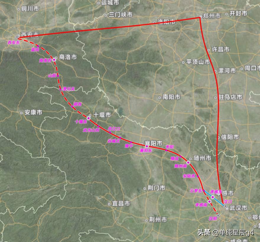 西安至十堰高铁预计6月底通车运营，各站票价预计

西安至十堰的西十高铁6月已进入