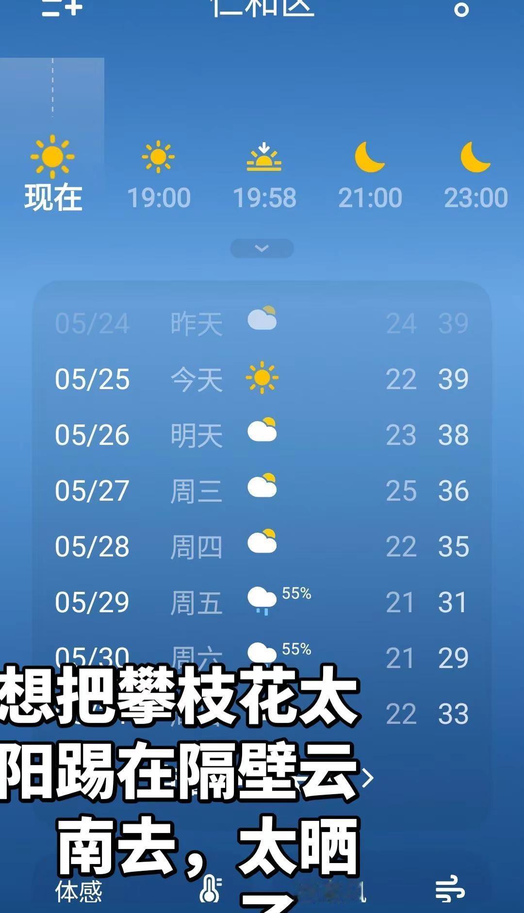想把攀枝花太阳踢在隔壁云南去，太热了，太晒了、