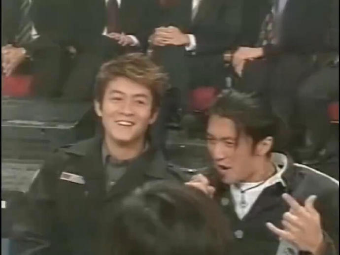 21岁时的谢霆锋和陈冠希 ​​​