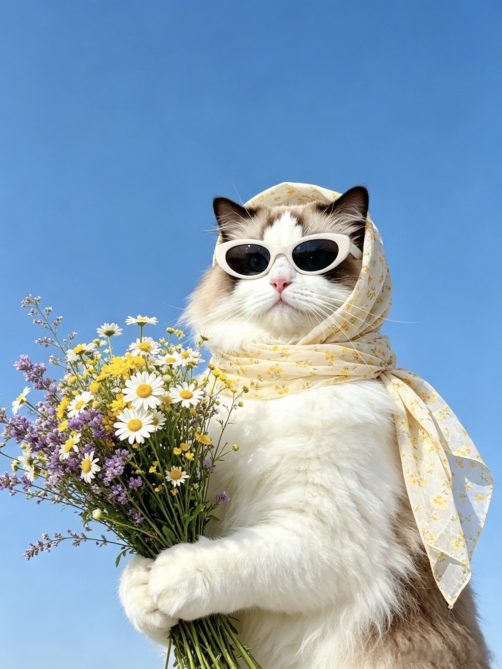 完全是一只很标志的猫模来着 ​​​