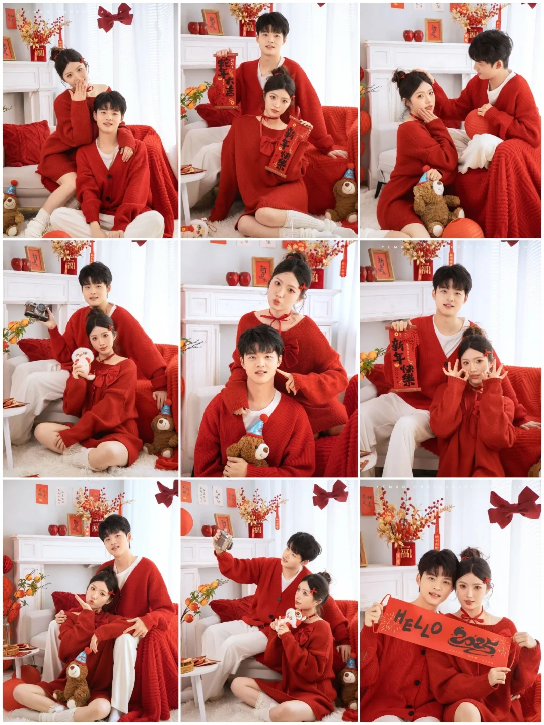 马上过年啦，谁还没拍新年照🧧🧧