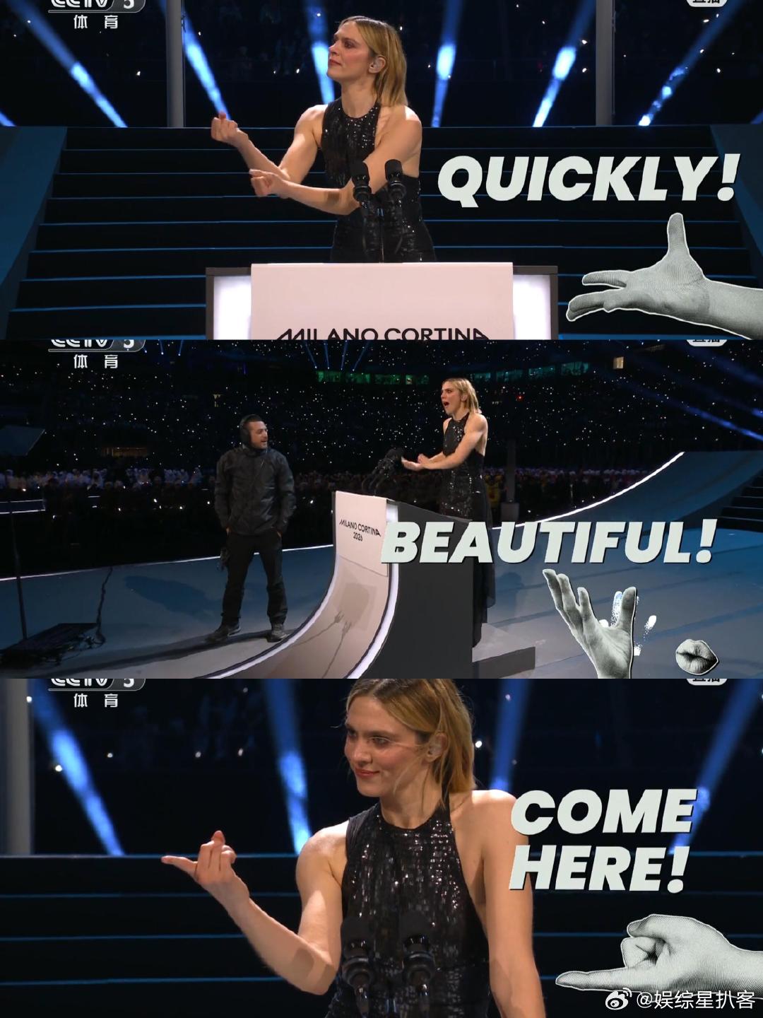 看冬奥开幕式确认了男友不是疯子 以前以为他乱比划，直到冬奥开幕式出现同款手势，我