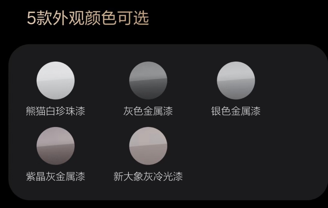 根据我自己的感觉瞎猜一下，理想MEGA定单颜色分布。外观：熊猫白60%，紫晶灰2