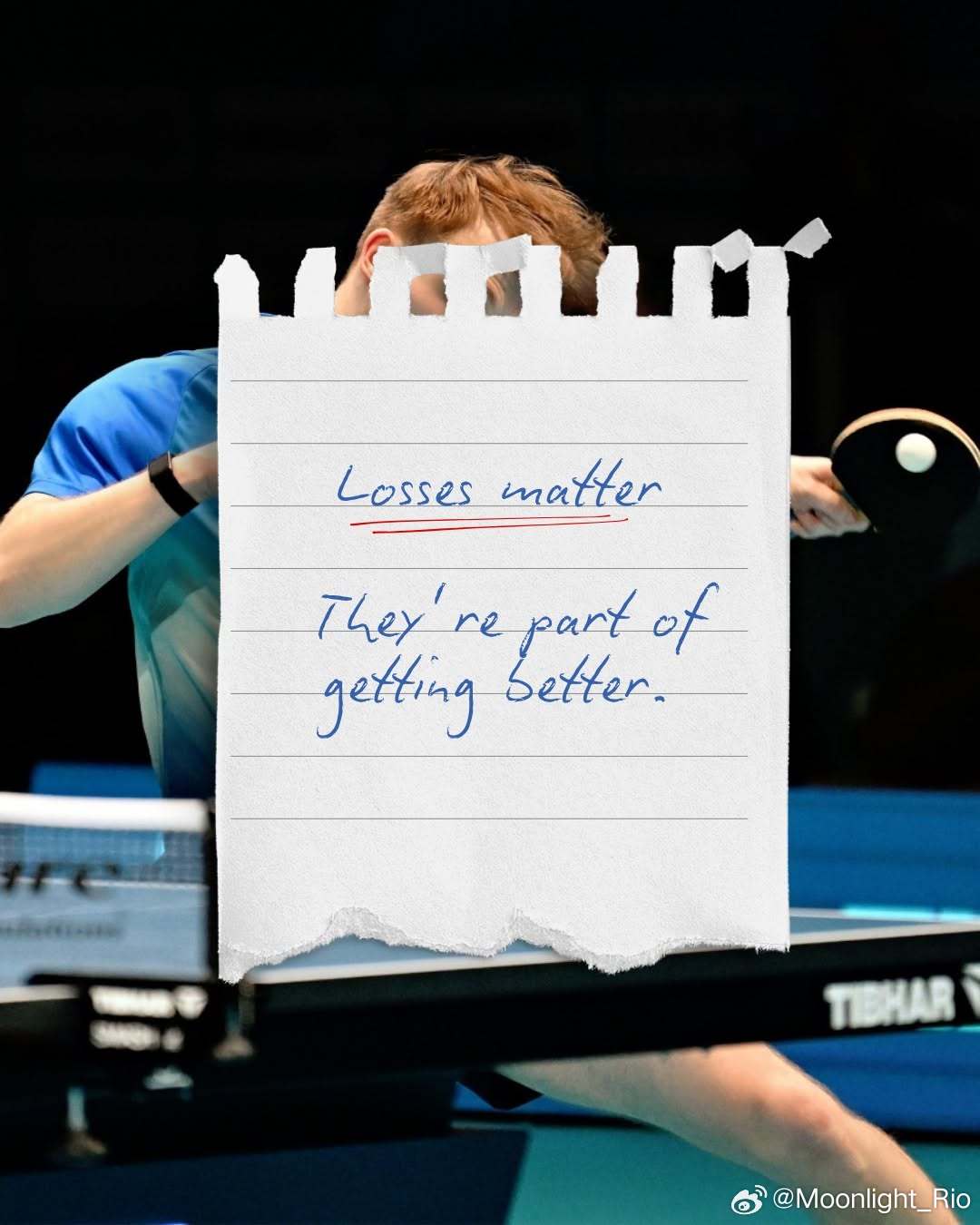 🏓 杜达比赛笔记：低谷期重拾动力的建议📝1. 设立目标但不要用胜负去评判它们