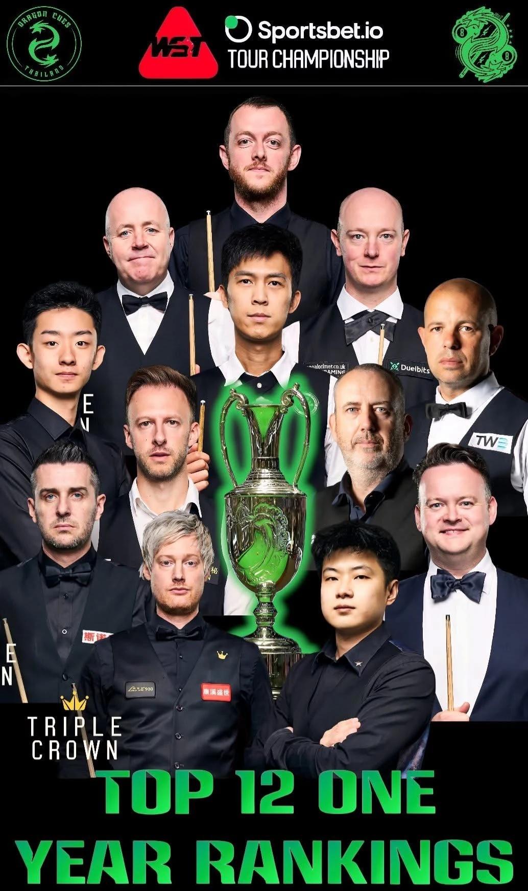 2026🎱巡回赛冠军赛开杆🔥TOP12参赛
2026年🎱巡回赛冠军赛
时间