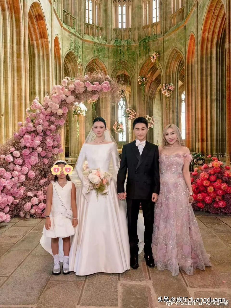 感觉嫁入豪门的女星只有奚梦瑶获得了婚礼和尊重！