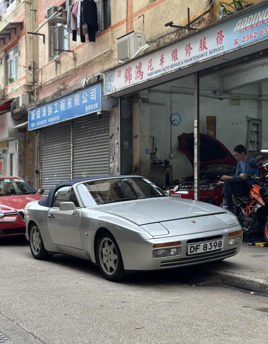 土瓜湾偶遇·Porsche 944 S2 Cabriolet