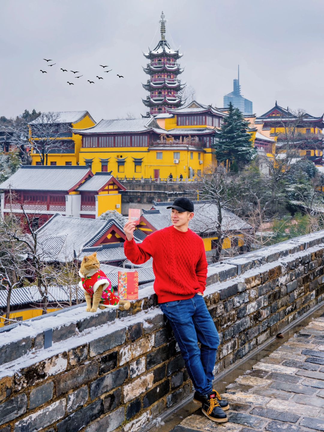大胆预测，鸡鸣寺马上会有一亿人要来领剪纸‼