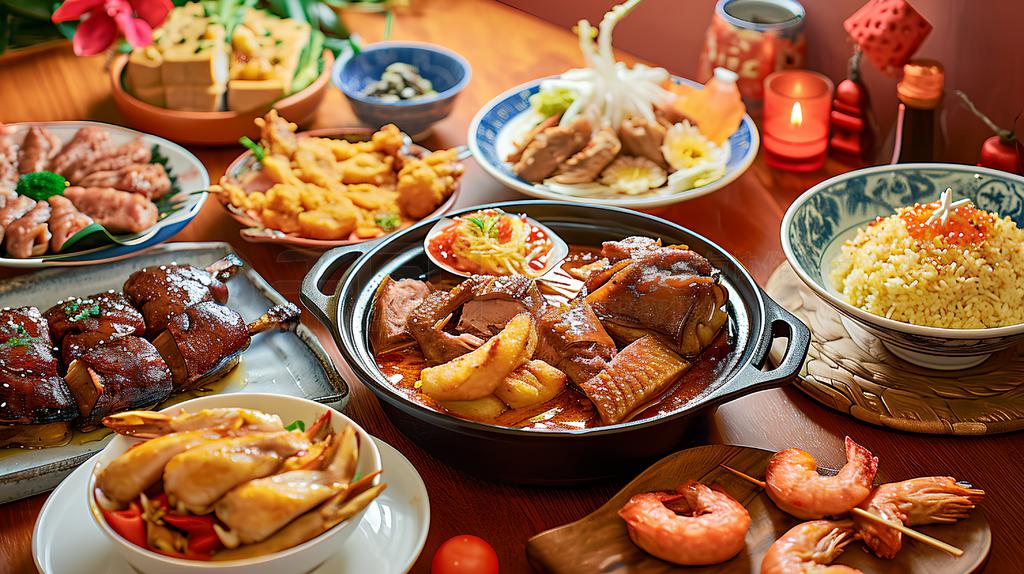 “年味”贯穿了多个新年活动。它不仅是食物的滋味，更是一种情感和文化的传承。随着时