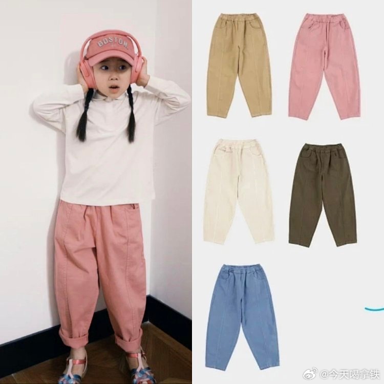 这条萝卜裤明天必买给小孩哥小孩姐。巨帅！ ​​​
