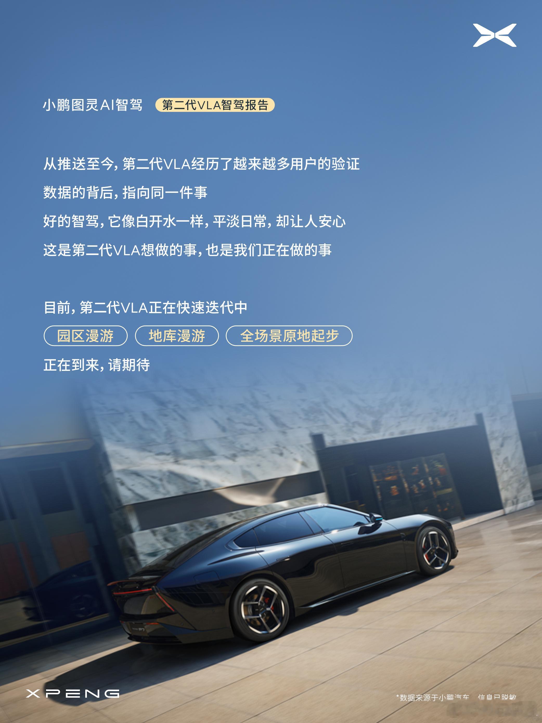 小鹏官宣了VLA2.0的使用情况，这个非常好，如果对自己的辅助驾驶有信心，应该公